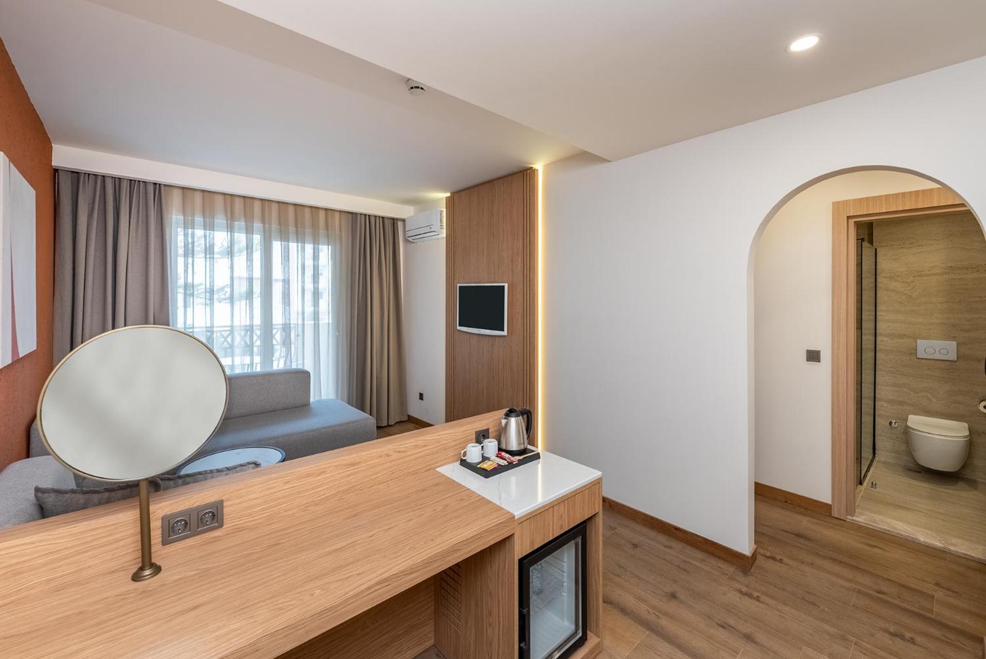 Suite med udsigt til haven